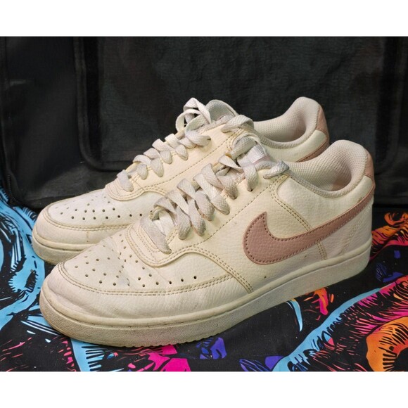 NIKE COURT VISION LOW White/Pink Oxford, Women DH3158-102 - Picture 3 of 6